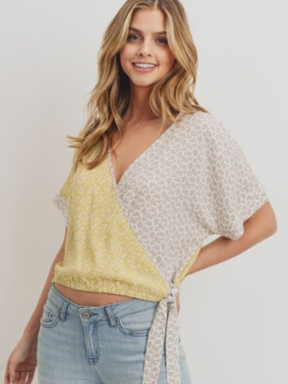 Paper Crane wrap top